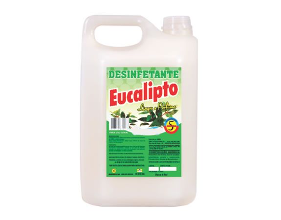 DESINFETANTE CONC. EUCALIPTO 05 LTS